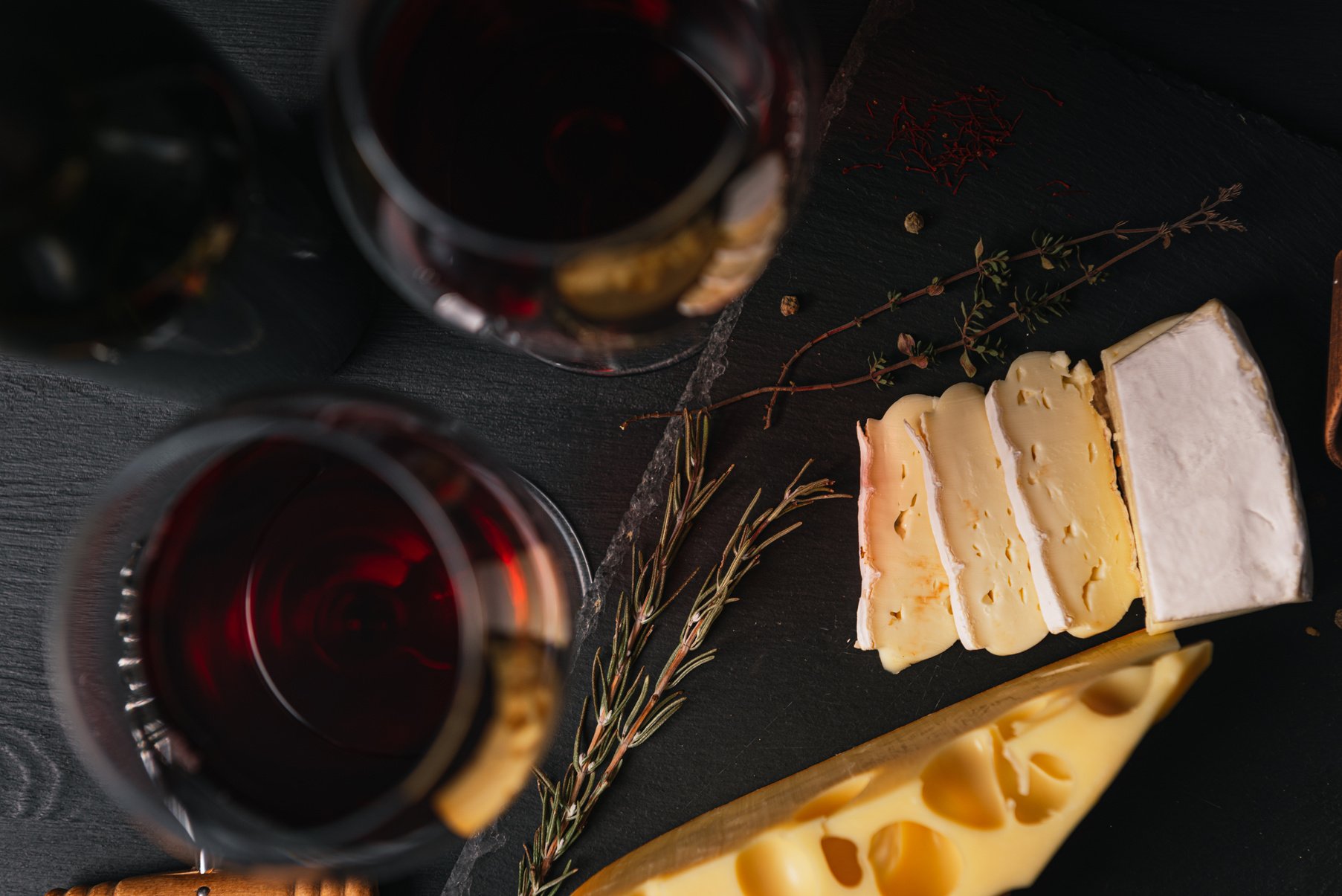 wine and cheese